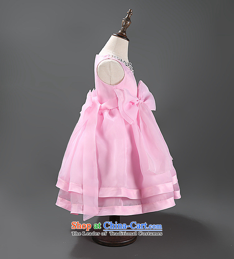 The girl child dresses parquet pearl white gown child princess neckline skirt Flower Girls skirt pink 130cm photo, prices, brand platters! The elections are supplied in the national character of distribution, so action, buy now enjoy more preferential! As soon as possible.