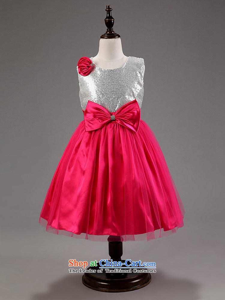 Summer rose bright big bow tie princess dress skirt Korean girls pink dresses 130cm photo, prices, brand platters! The elections are supplied in the national character of distribution, so action, buy now enjoy more preferential! As soon as possible.