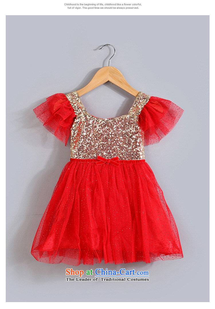 The Korean version of the summer girls princess dresses sleeveless on children's bow tie short-sleeved gown skirt red 130cm photo, prices, brand platters! The elections are supplied in the national character of distribution, so action, buy now enjoy more preferential! As soon as possible.