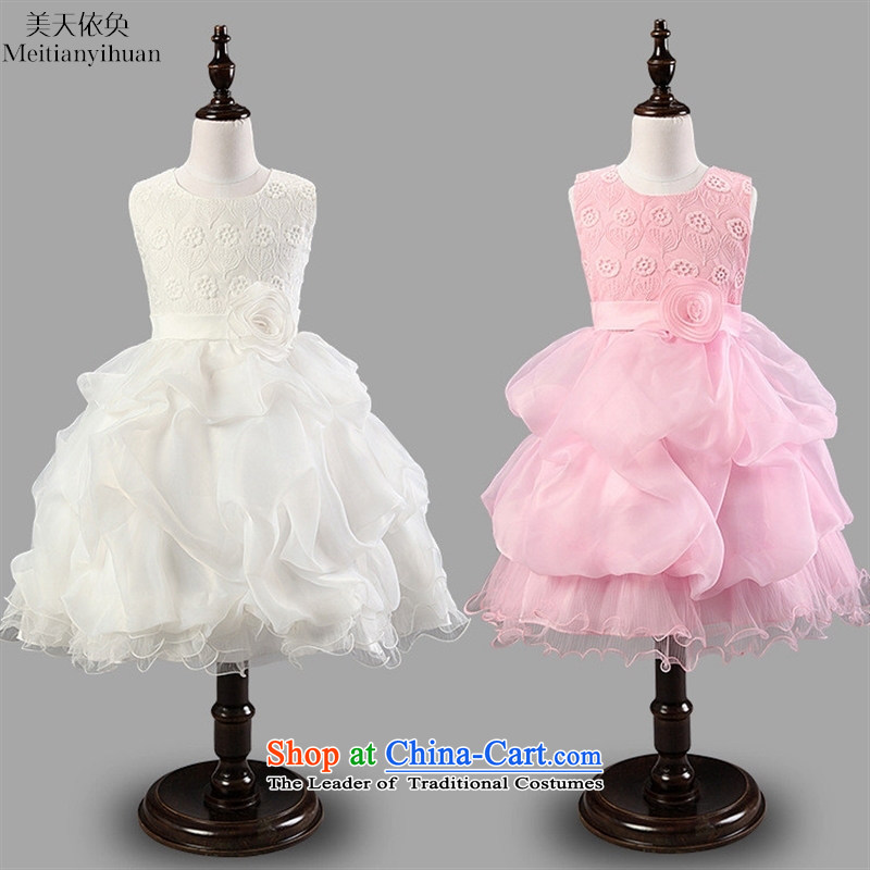 2015 princess girls skirts children dresses rose blossoms wedding flower girls skirt blue 150cm, us in accordance with the Hwan (meitianyihuan days) , , , shopping on the Internet
