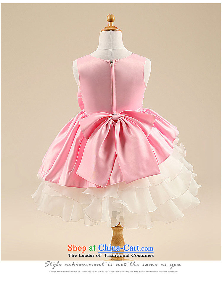 2015 Spring/Summer new children's skirt bow ties small children's wear dresses white picture, prices, 130cm brand platters! The elections are supplied in the national character of distribution, so action, buy now enjoy more preferential! As soon as possible.