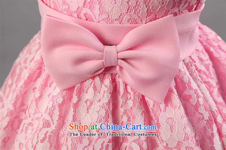 Children's Wear 2015 Summer lace princess dress skirt girls Bow Tie Pink dresses 140cm photo, prices, brand platters! The elections are supplied in the national character of distribution, so action, buy now enjoy more preferential! As soon as possible.