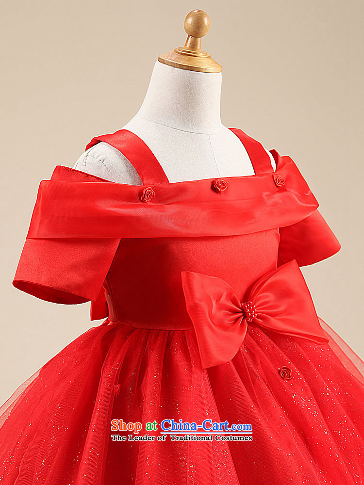 2015 Summer Bow Tie roses princess skirt covered shoulders girls skirt wedding dress skirt red 130cm photo, prices, brand platters! The elections are supplied in the national character of distribution, so action, buy now enjoy more preferential! As soon as possible.