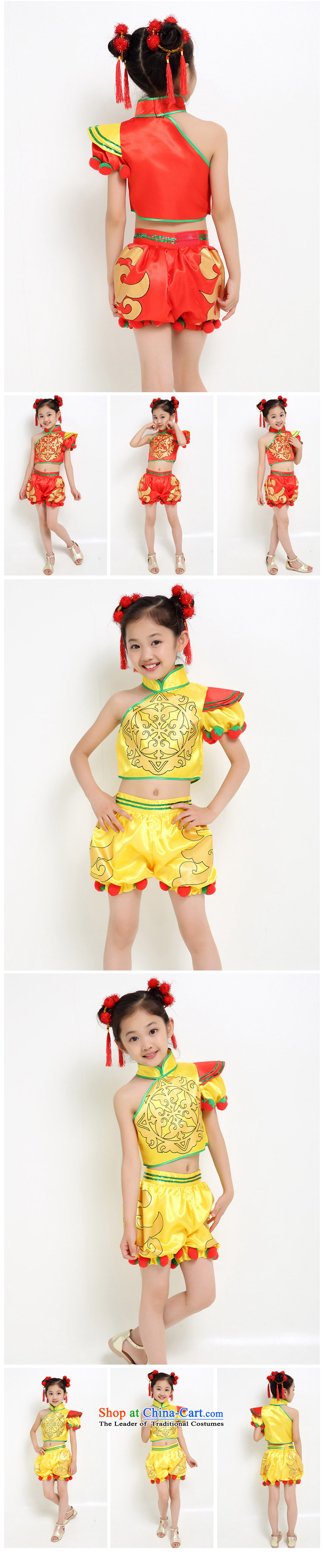 Children Dance Folk Dance will dress girls costumes and early childhood stage costumes with both men and women) red 120 pictures, prices, brand platters! The elections are supplied in the national character of distribution, so action, buy now enjoy more preferential! As soon as possible.
