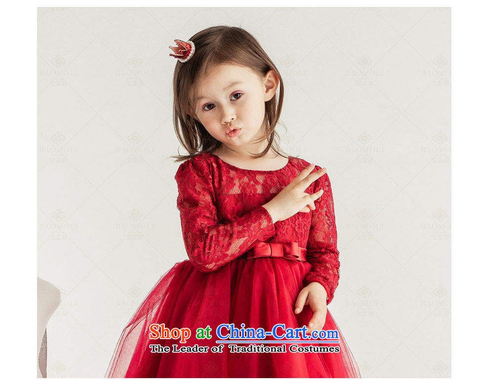 Po Jasmine children dress of the girl child and of children's wear skirts princess parent-child replacing Fall/Winter Collections 2015 New Flower Girls wedding dress custom wine red 120 - chest waist 64 Picture 66., prices, brand platters! The elections are supplied in the national character of distribution, so action, buy now enjoy more preferential! As soon as possible.