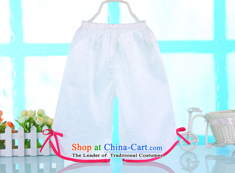 1-2-3-year-old children to Tang Dynasty Show 2015 Summer new girls retro Tang Dynasty 2 piece baby clothes summer will birthday dress summer white reference height of 100cm photo, prices, brand platters! The elections are supplied in the national character of distribution, so action, buy now enjoy more preferential! As soon as possible.