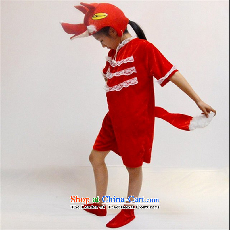 Children's Entertainment Services textbooks drama cartoon service Red Fox animal costumes small clothing on New Year's, hats fox long-sleeved clothes shoes 150, Crown monkey , , , shopping on the Internet