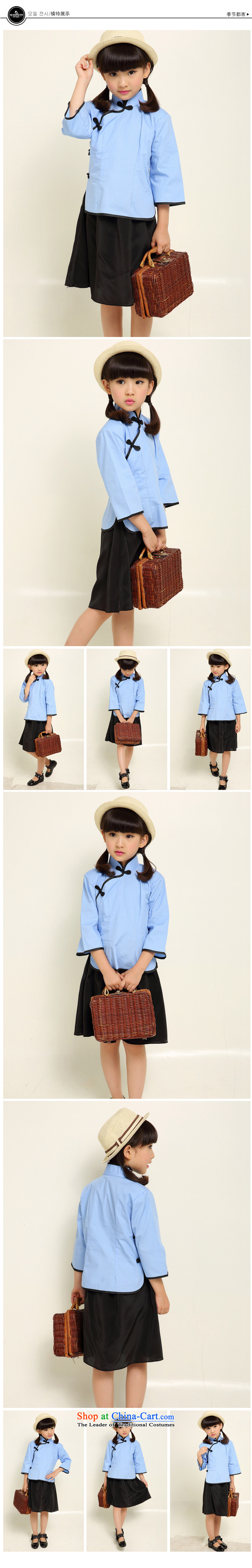 Children of the Republic of Korea will replace the 4 May Youth Apparel student girls choir uniforms graduated service retro blue 150 pictures, prices, brand platters! The elections are supplied in the national character of distribution, so action, buy now enjoy more preferential! As soon as possible.
