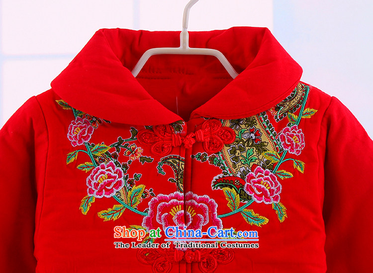 The baby girl cotton Tang Dynasty Tang Dynasty New Year Infant Garment Children Winter Package red 120 pictures, prices, brand platters! The elections are supplied in the national character of distribution, so action, buy now enjoy more preferential! As soon as possible.
