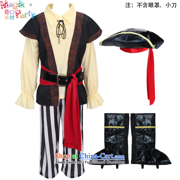 Fantasy factions of boy Halloween costume children school performance apparel costume show services photography dress boy pirates clothing pirates mounted - no eye shields and knives Xl-145cm picture, prices, brand platters! The elections are supplied in the national character of distribution, so action, buy now enjoy more preferential! As soon as possible.