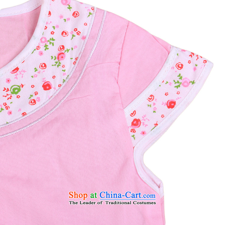 Tang Dynasty female babies children age summer sleeveless + shorts brocade coverlets Birthday holiday dress small children's wear pink 4810 110 pictures infant, prices, brand platters! The elections are supplied in the national character of distribution, so action, buy now enjoy more preferential! As soon as possible.