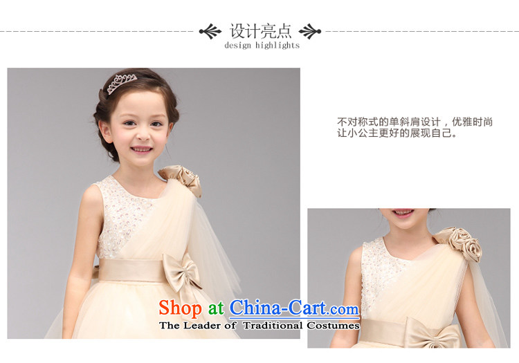 Children's dress evening dresses girls wedding flower girls dress princess fall 2015, Korean skirt version champagne bon bon skirt summer champagne color 120 pictures, prices, brand platters! The elections are supplied in the national character of distribution, so action, buy now enjoy more preferential! As soon as possible.