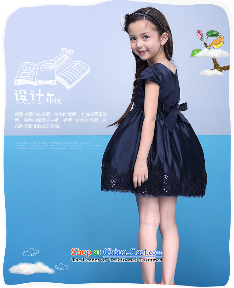Love Rahman children's wear girls for summer 2015 new child dresses princess skirt dress show Summer dress uniform dark blue 130 pictures, prices, brand platters! The elections are supplied in the national character of distribution, so action, buy now enjoy more preferential! As soon as possible.