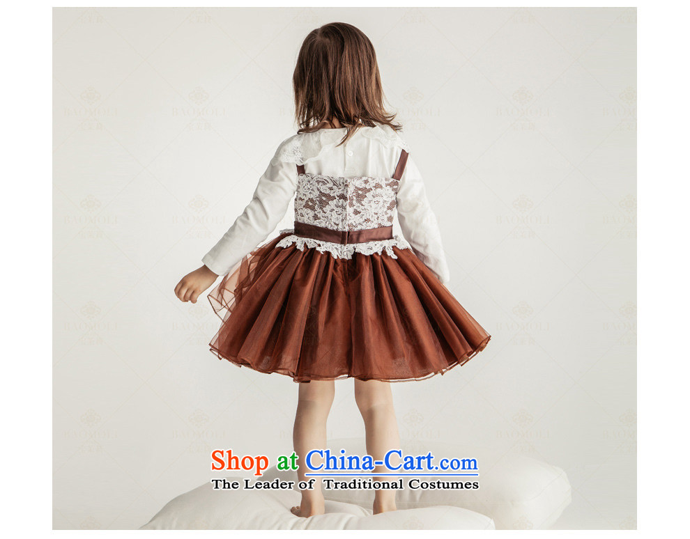 Po Jasmine children dress children fall/winter Princess skirt dress children's wear new show services Flower Girls wedding dress evening dresses new picture color custom size - 5 day shipping picture, prices, brand platters! The elections are supplied in the national character of distribution, so action, buy now enjoy more preferential! As soon as possible.