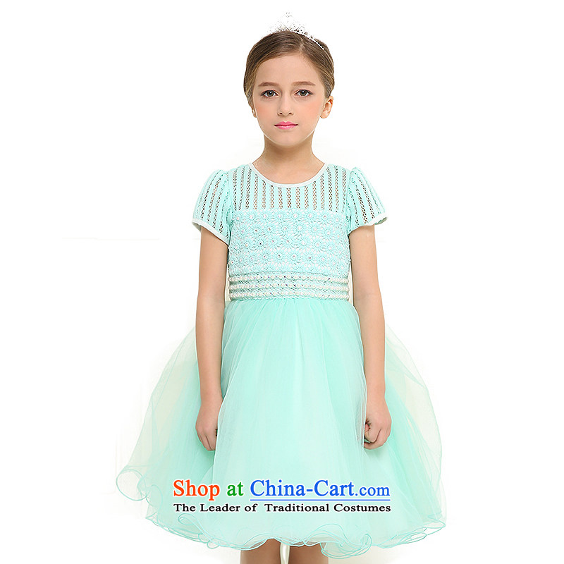 In accordance with the girl child friendly picking dress skirt 2015 new children's wear skirts summer vest princess dress children dresses girls skirt LCY23 Blue 110