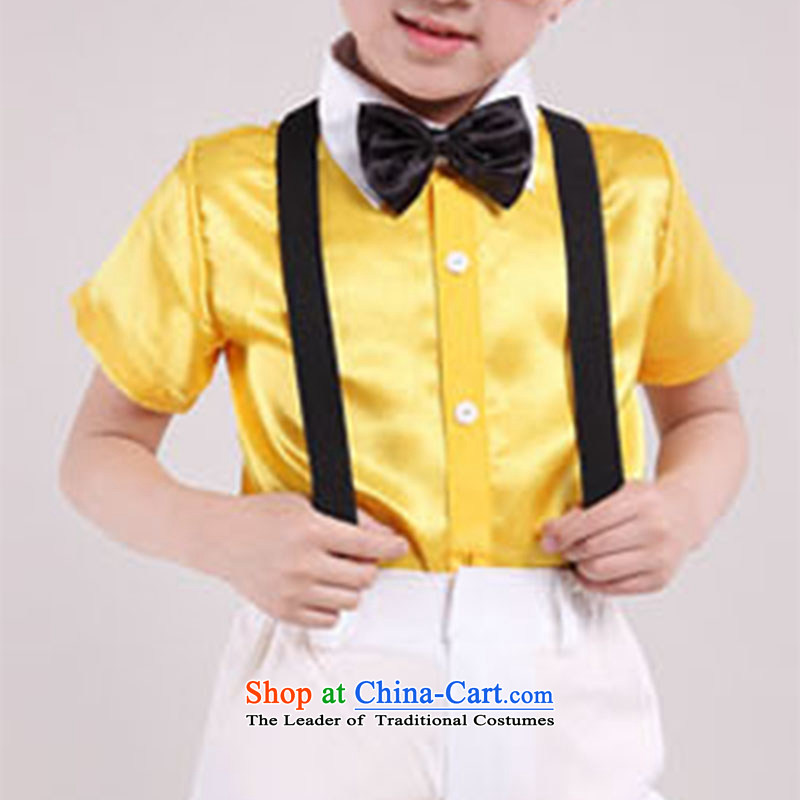 Children will Boys Choir Children show Apparel clothing early childhood small moderator TZ5122-0016 yellow 110CM,POSCN,,, clothing shopping on the Internet