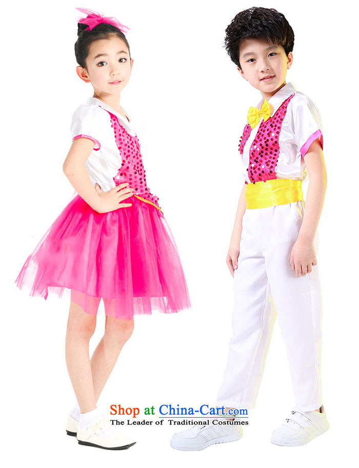 Children of primary and secondary students will come on children's choral clothing chorus girl TZ5123-0015 performances by serving red (male) 150cm photo, prices, brand platters! The elections are supplied in the national character of distribution, so action, buy now enjoy more preferential! As soon as possible.