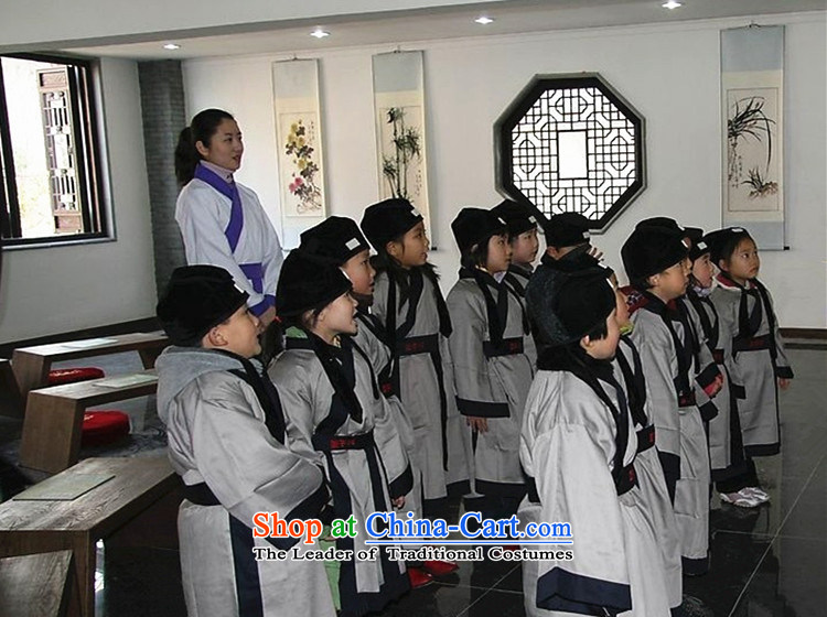 Children costume Han-scholar, the Museum Book child costumes scholar, the kindergarten teacher teaching, wearing gray dress black border to hats waistband pictures of 160cm, prices, brand platters! The elections are supplied in the national character of distribution, so action, buy now enjoy more preferential! As soon as possible.