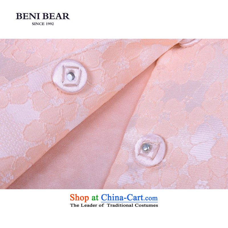 Bear in Korea bunney BENI Xiong stylish Sweet small children's wear winter 2015 aristocratic girls short pink jacket, 150, Bonnie Xiong (beni bear) , , , shopping on the Internet