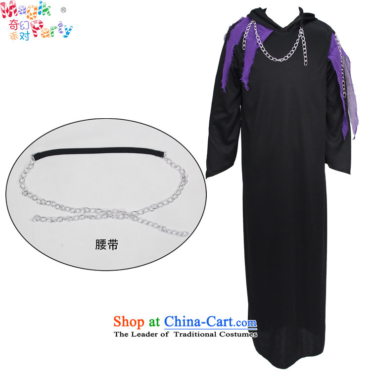 The boy Halloween costume masquerade dress party gathering play services school children costumes and black robe no masks and gloves cane Xl(155cm) picture, prices, brand platters! The elections are supplied in the national character of distribution, so action, buy now enjoy more preferential! As soon as possible.