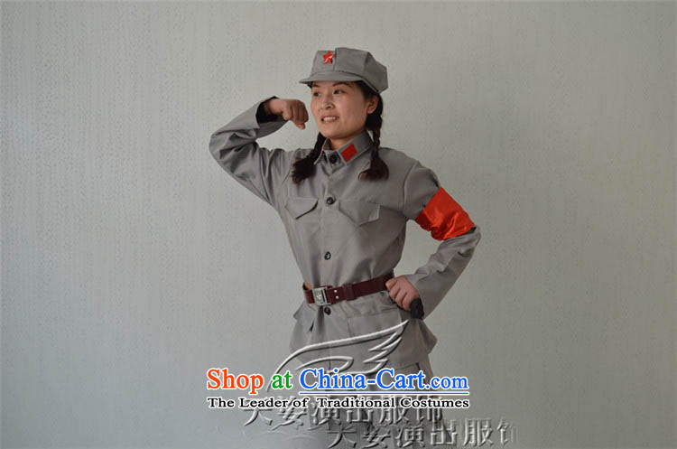 Men and women of the Red Guards in children wearing will of the Eighth Route Army in the war of liberation of the Red Army clothes small-old military uniforms blue-gray PHOTO 170, prices, brand platters! The elections are supplied in the national character of distribution, so action, buy now enjoy more preferential! As soon as possible.