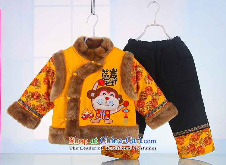 New Year Children Tang dynasty winter clothing boys aged 1-3 goodies baby coat of children's wear jackets with kids baby 7273 Yellow 110 pictures, prices, brand platters! The elections are supplied in the national character of distribution, so action, buy now enjoy more preferential! As soon as possible.