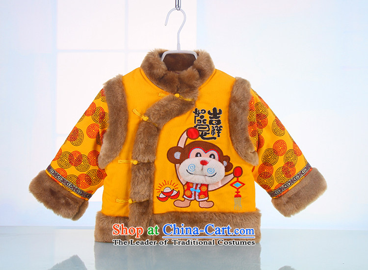 New Year Children Tang dynasty winter clothing boys aged 1-3 goodies baby coat of children's wear jackets with kids baby 7273 Yellow 110 pictures, prices, brand platters! The elections are supplied in the national character of distribution, so action, buy now enjoy more preferential! As soon as possible.