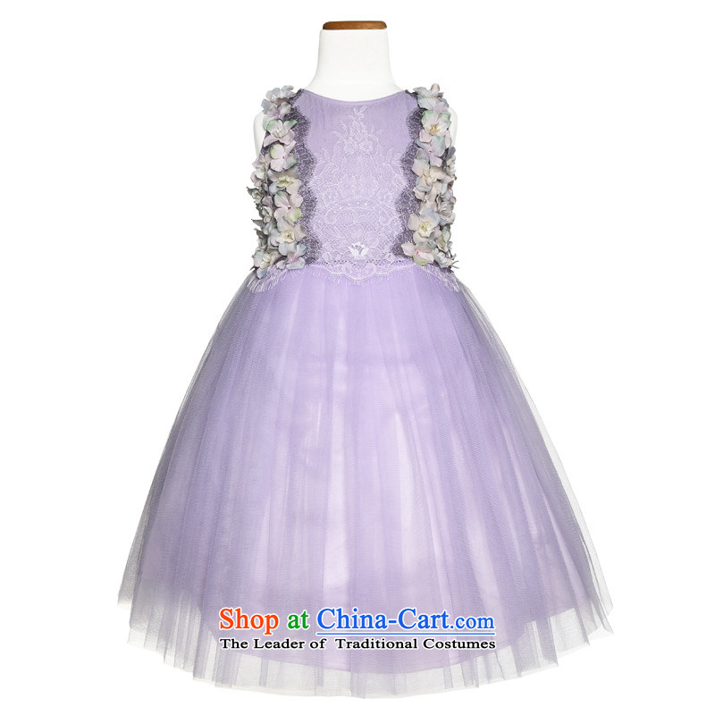 Love of Ko Yo new children by 2015 summer gown girls princess skirt girls bon bon skirt flower girls will love of 120 Purple Ko Yo (I natural angel shopping on the Internet has been pressed.