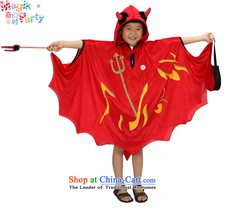 Fantasy Halloween costume party pumpkin black cat robe party gathering game costumes to boys and girls of candy robe kit for the Red Devils 100-140cm around the picture, the price and the Standing brand platters! The elections are supplied in the national character of distribution, so action, buy now enjoy more preferential! As soon as possible.