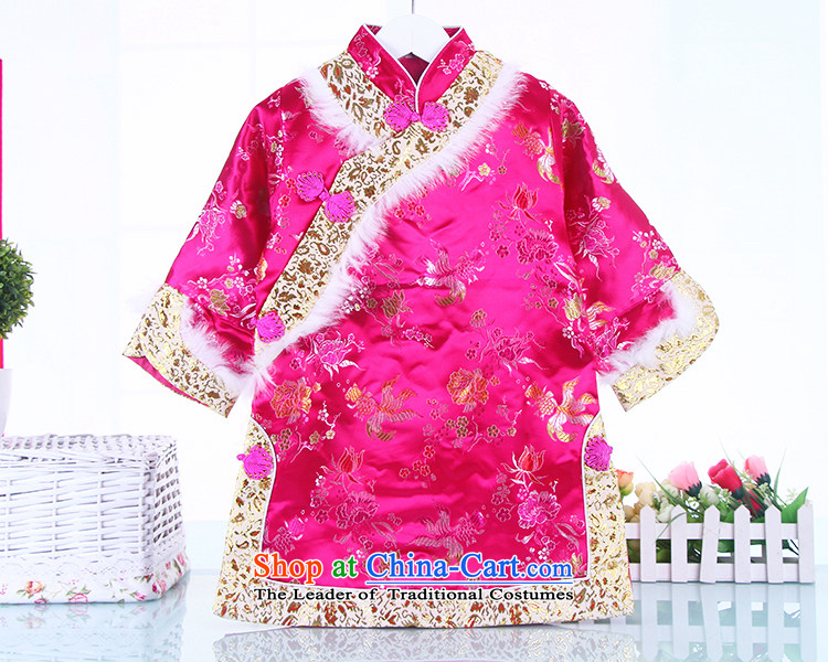 Autumn and winter girls qipao Tang dynasty cheongsam dress children girls pure cotton dress huan will serve 120 pictures, price red, brand platters! The elections are supplied in the national character of distribution, so action, buy now enjoy more preferential! As soon as possible.