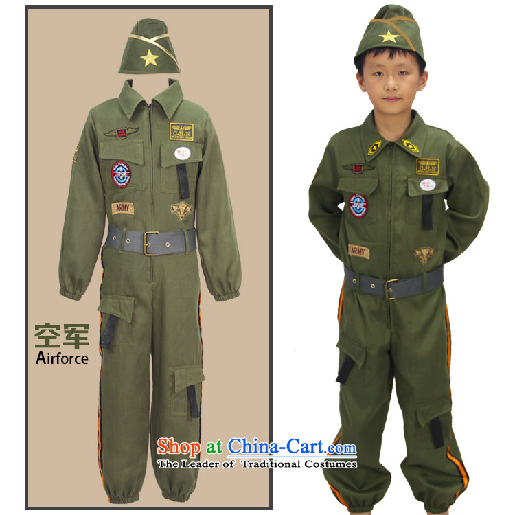 Fantasy Halloween costume party Boys School performance apparel birthday party play service air force pilot fighters' clothing Air Force fighters, 11-12 Code 150cm photo, prices, brand platters! The elections are supplied in the national character of distribution, so action, buy now enjoy more preferential! As soon as possible.