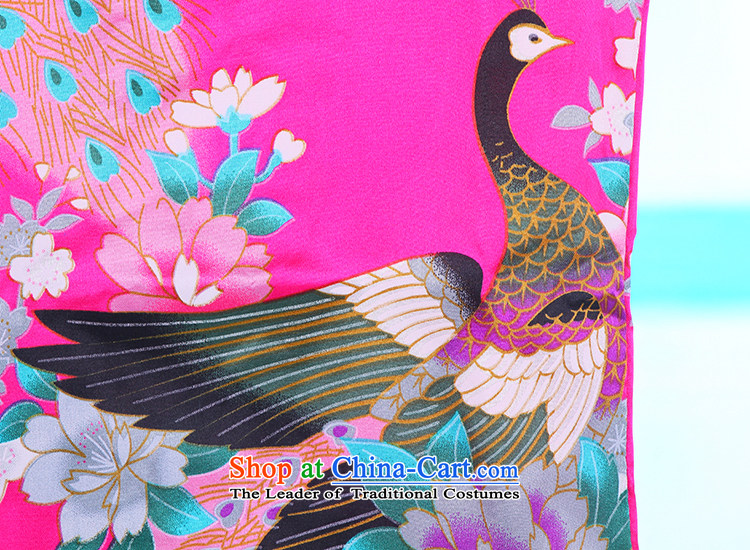 M-odd new summer, girls cheongsam dress your baby children's wear skirts of children's entertainment services Silk Cheongsam Tang dynasty 4691A peacock pink 140 pictures, prices, brand platters! The elections are supplied in the national character of distribution, so action, buy now enjoy more preferential! As soon as possible.