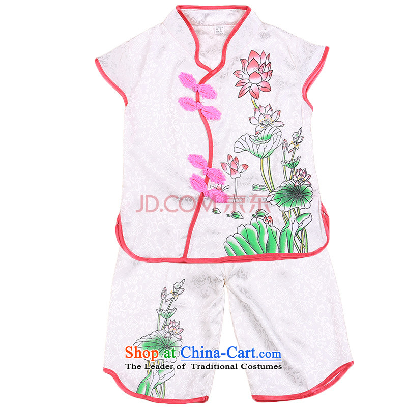 Bunnies Dordoi Children Tang dynasty girls vest shorts Summer Package your baby to dance performances of ethnic pink 110 serving small and Dodo xiaotuduoduo) , , , shopping on the Internet