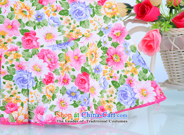 2015 Summer Children qipao pure cotton girls classical pieces skirts baby Tang dynasty festivals will dress pink 110 pictures, prices, brand platters! The elections are supplied in the national character of distribution, so action, buy now enjoy more preferential! As soon as possible.