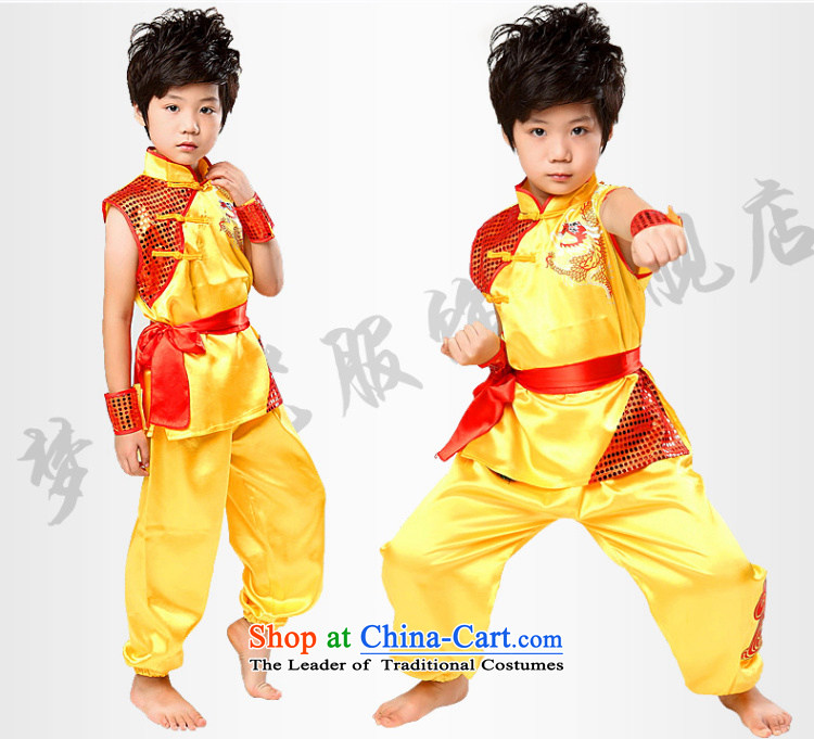 Dream arts children martial arts performance apparel Shao Er costumes children national costumes, short-sleeved toddlers summer dance wearing long-sleeved autumn new boxed kung fu men long-sleeved yellow, serving 120 pictures, prices, brand platters! The elections are supplied in the national character of distribution, so action, buy now enjoy more preferential! As soon as possible.