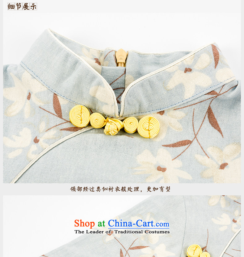 Child Lok Wei spring and autumn) Children Tang dynasty qipao girls 7 cuff dresses small fresh cotton linen china wind baby skirts suit , prices, picture 100 brand platters! The elections are supplied in the national character of distribution, so action, buy now enjoy more preferential! As soon as possible.