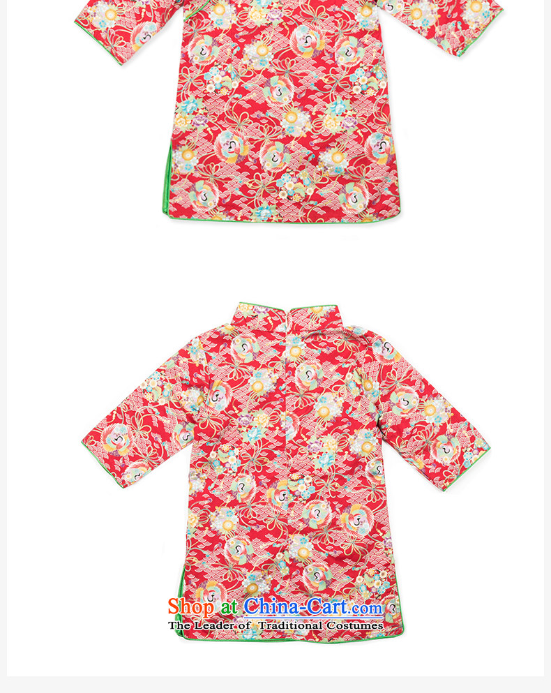 Child Lok Wei spring and autumn) Children Tang dynasty qipao girls 7 cuff dresses Japan imports pure cotton Chinese baby blue skirt 120 pictures, prices, brand platters! The elections are supplied in the national character of distribution, so action, buy now enjoy more preferential! As soon as possible.