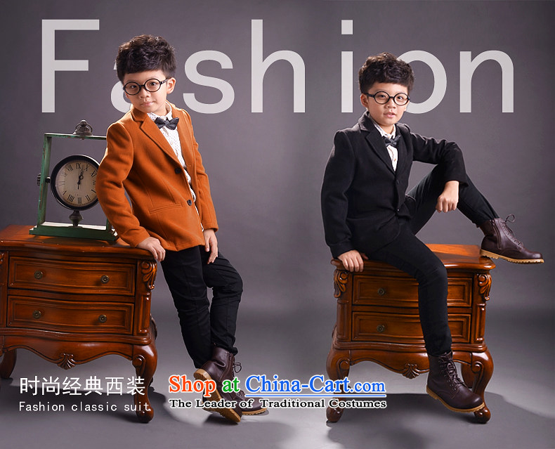 Thumb fish boy small children Korean version of CUHK suits small black suit small children suit coats Flower Girls dress yellow earth hangtags 140 recommendations about 135 pictures, standing price, brand platters! The elections are supplied in the national character of distribution, so action, buy now enjoy more preferential! As soon as possible.