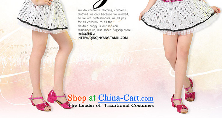 Kiss sheep flagship store celebrate Children's Day jazz dance costumes dance costumes females jazz dance costumes and girls dancing costumes and better pictures, price red 130cm, brand platters! The elections are supplied in the national character of distribution, so action, buy now enjoy more preferential! As soon as possible.