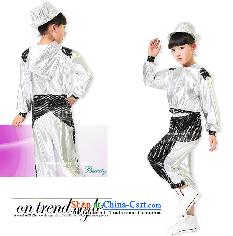 Kiss sheep children costumes of girl jazz dance costumes boy jazz dance costumes and modern stylish suite long-sleeved clothing in his first match as jazz performance white 150cm photo, prices, brand platters! The elections are supplied in the national character of distribution, so action, buy now enjoy more preferential! As soon as possible.