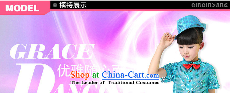 2015 new celebrate Children's Day costumes girl children dance services costumes dance males and clothing will Blue 120cm photo, prices, brand platters! The elections are supplied in the national character of distribution, so action, buy now enjoy more preferential! As soon as possible.
