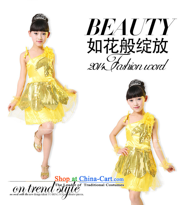 Kiss sheep flagship store 61 children costumes girls costumes and modern dance on chip dress early childhood dance performances of 160cm pictures, yellow clothing prices, brand platters! The elections are supplied in the national character of distribution, so action, buy now enjoy more preferential! As soon as possible.