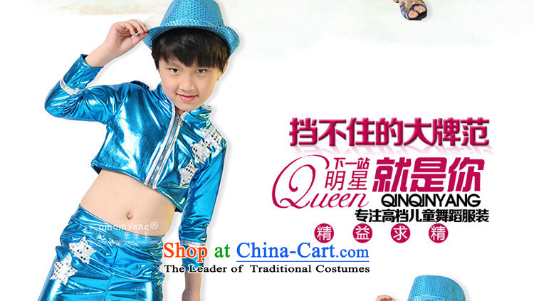 Kiss sheep flagship store children jazz dance costumes Girls Boys jazz dance costumes dance performances of early childhood services package game costumes and blue no Cap 150cm photo, prices, brand platters! The elections are supplied in the national character of distribution, so action, buy now enjoy more preferential! As soon as possible.