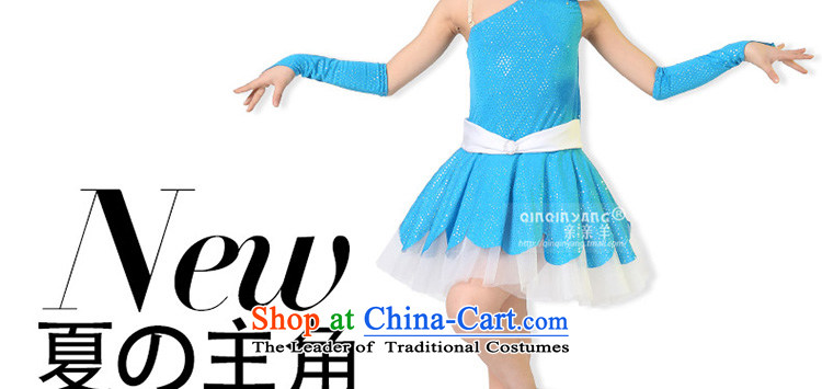 Kiss sheep flagship store new Children Dance skirt girls modern dance costumes dance costume child care services Girls contest costumes and Yellow 150cm photo, prices, brand platters! The elections are supplied in the national character of distribution, so action, buy now enjoy more preferential! As soon as possible.