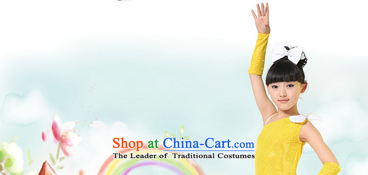 Kiss sheep flagship store new Children Dance skirt girls modern dance costumes dance costume child care services Girls contest costumes and Yellow 150cm photo, prices, brand platters! The elections are supplied in the national character of distribution, so action, buy now enjoy more preferential! As soon as possible.