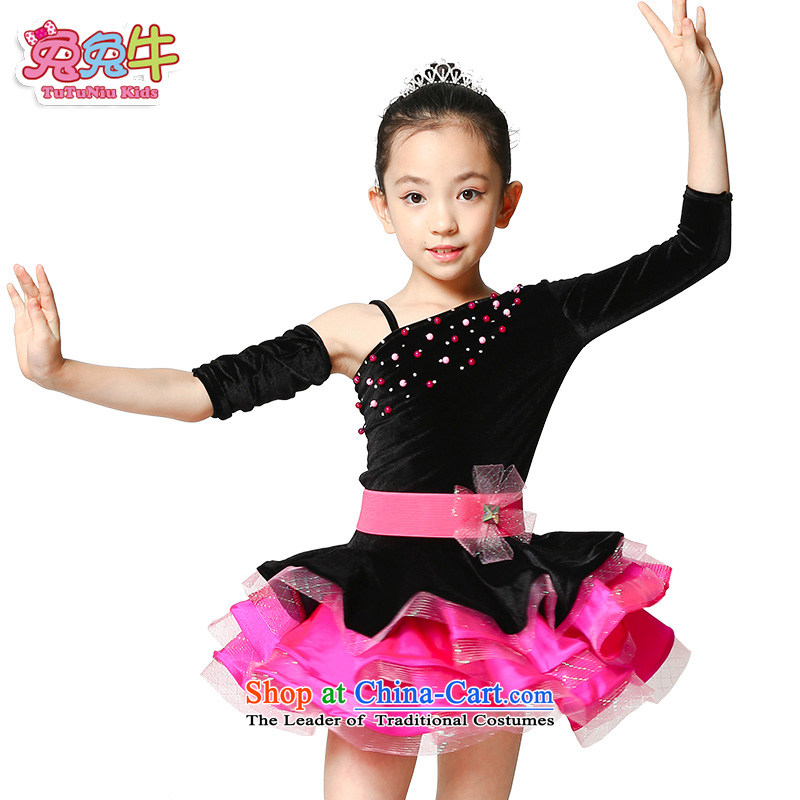 Rabbit and cattle children Latin dance wearing woman fall scouring pads Latin dance exercise clothing services serving girls Latin dance black skirt the pre-sale period of approximately 10 days and 160 cattle and shopping on the Internet has been pressed.