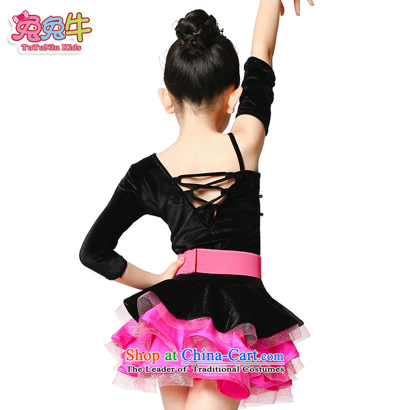 Rabbit and cattle children Latin dance wearing woman fall scouring pads Latin dance exercise clothing services serving girls Latin dance black skirt the pre-sale period of approximately 10 days and 160 cattle and shopping on the Internet has been pressed.