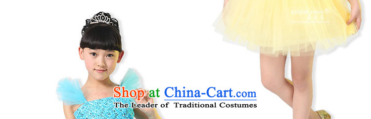Kiss the sheep new child costumes dance early childhood services girls dance competition will dress presenters princess dresses children fungus Collar, Blue 130cm photo, prices, brand platters! The elections are supplied in the national character of distribution, so action, buy now enjoy more preferential! As soon as possible.