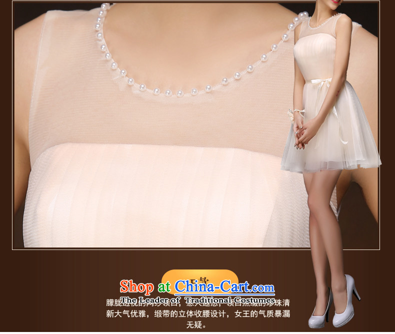 2015 new summer bridesmaid services bridesmaid mission dress champagne color short, banquet evening dresses and sisters skirt small dress female champagne color 861 short XXSTOXL) Picture, prices, brand platters! The elections are supplied in the national character of distribution, so action, buy now enjoy more preferential! As soon as possible.