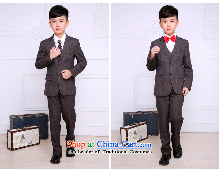Child star shining boy children suits suits Kit Flower Girls dress suit your baby latticed suit small new brown checkered suit 7 piece 150 pictures, prices, brand platters! The elections are supplied in the national character of distribution, so action, buy now enjoy more preferential! As soon as possible.